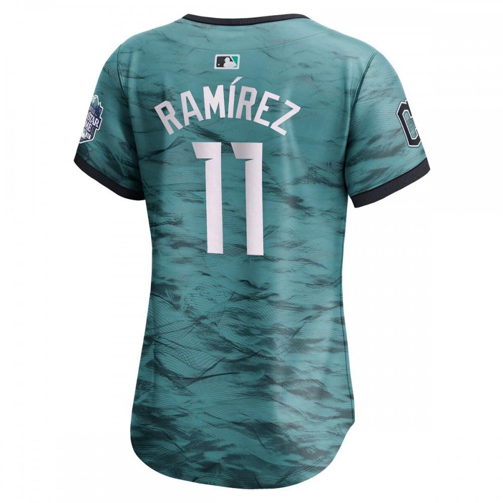 Jose Ramirez American League Women's 2023 MLB All-Star Game Limited Player Jersey - Teal-Pro Kit Vault | Brand New 26/27 Sports Jerseys